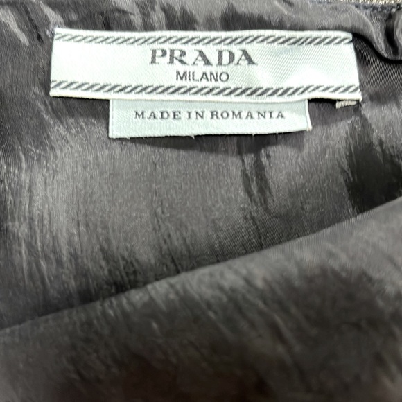 Prada Short Sleeve Peplum Top, Navy, EU 42/US 6 - Picture 9 of 10